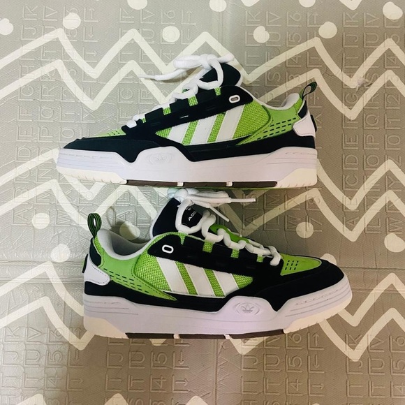 Adidas adi2000 rare color way green skateboarding chunky sneakers shoes - Picture 6 of 6